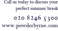 Call us today on 020 8246 5300 or visit www.powderbyrne.com